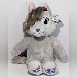 NWT Build A Bear Great Wolf Lodge Violet Wolf The Great Wolf Pack Stuffed Toy